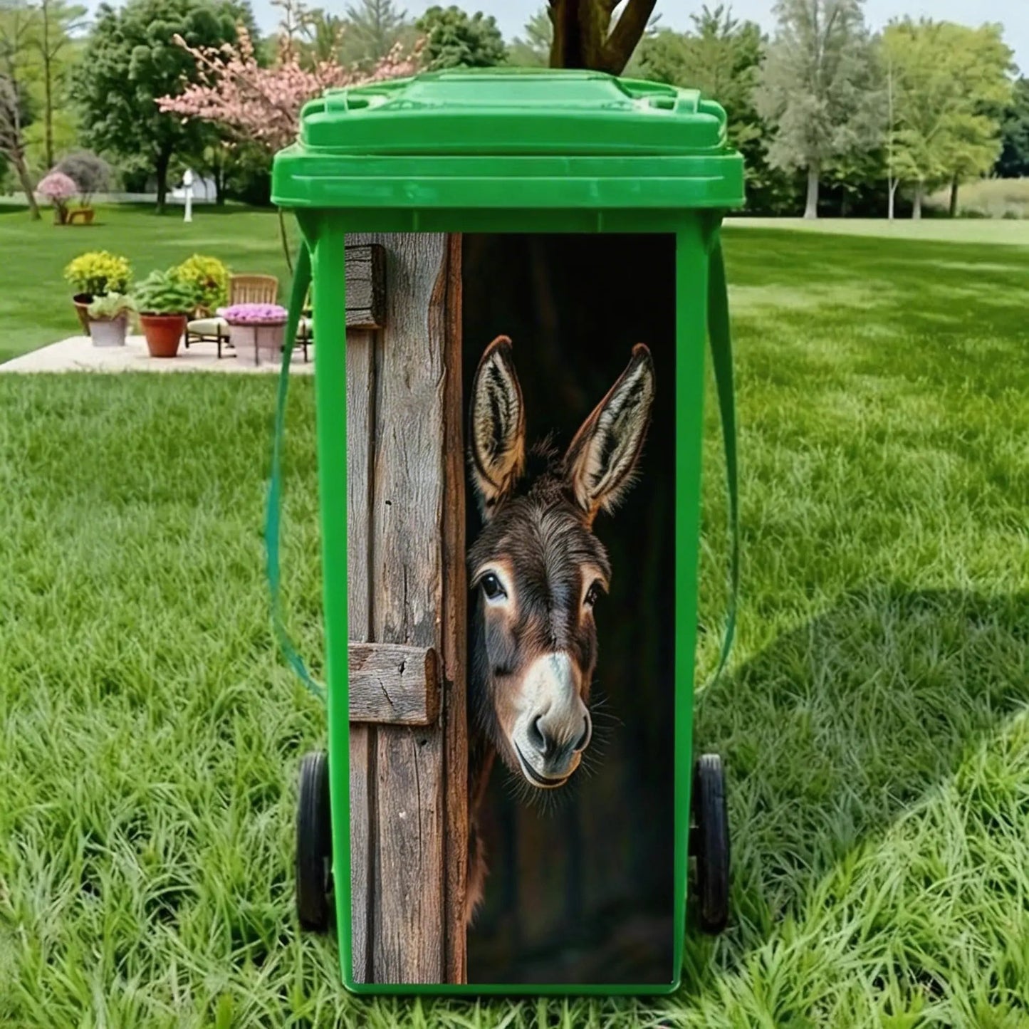 ⏳ Last Day 49% OFF – Creative Trash Can Sticker with Colourful Cartoon✨