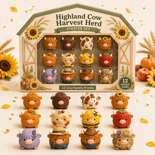 ⏳ Last day! 60% OFF – 🐮 Highland Cow Squishy Collection ✨