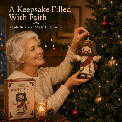 🔥HOT SALE🔥⏳ Last Day 49% OFF – ✝️ Beginner-Friendly DIY Christian Block Figure Patchwork Ornament Kit Collection | Complete Kit with Pre-Cut Fabrics, Padded Ornament Form & Step-by-Step Guide Included 💕