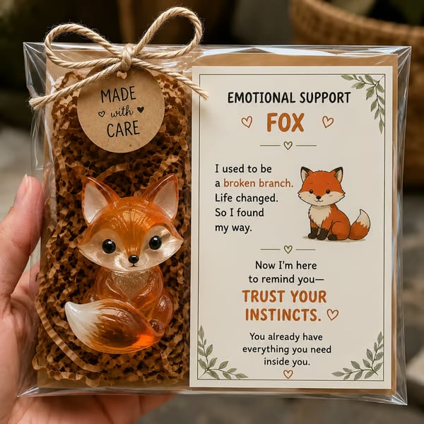 🦊 Fox Emotional Support Animal keepsake