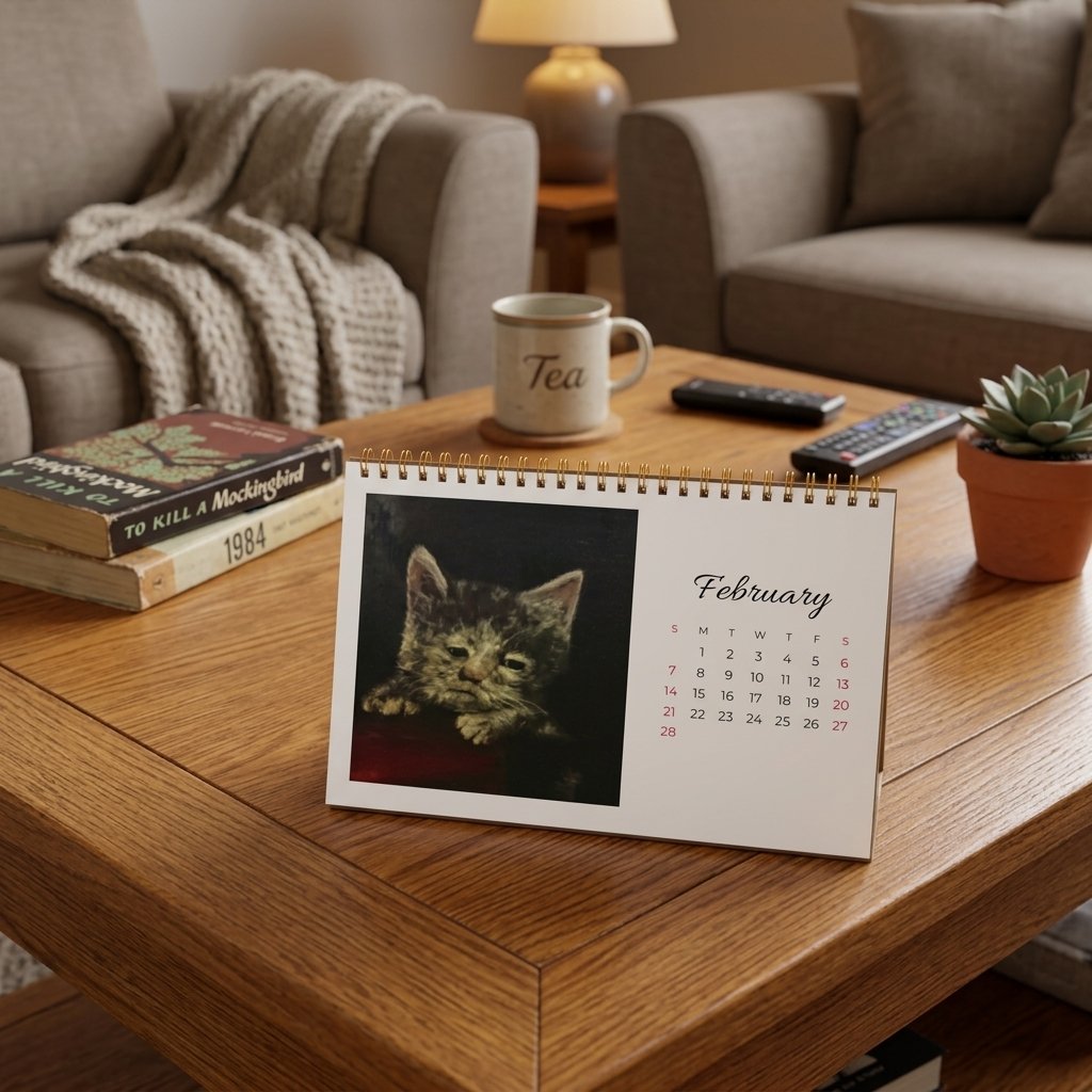 Ugly Cats In Renaissance Paintings 2027 Calendar