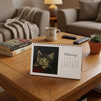 Ugly Cats In Renaissance Paintings 2027 Calendar