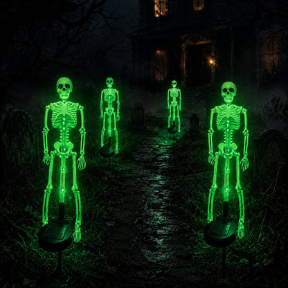 💀 Last Day 50% OFF – Solar Skull Garden Lights with Eerie Color-Changing Glow 🎃