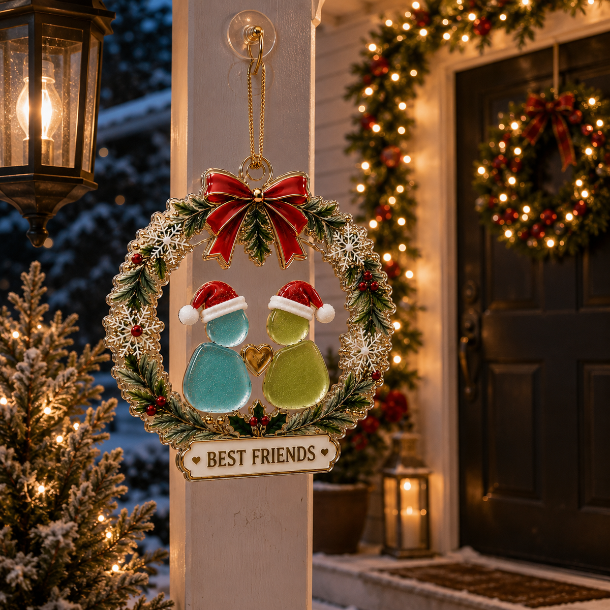 🎄BEST FRIENDS Christmas Ornament
