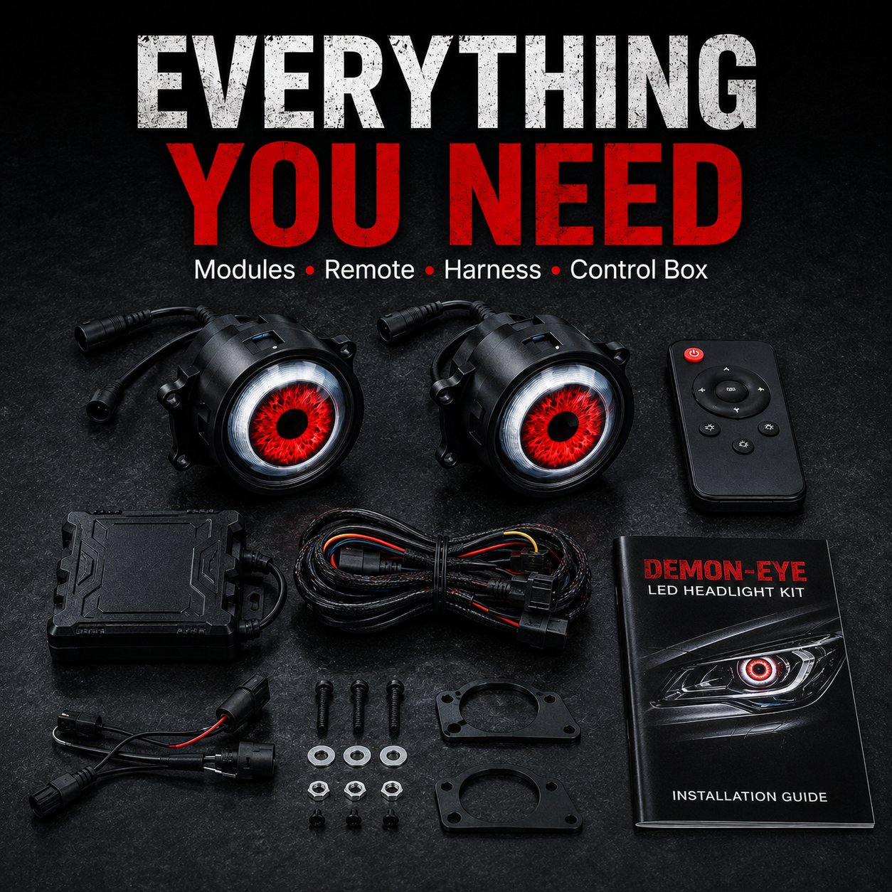 Demon-Eye LED Headlight Kit view 6