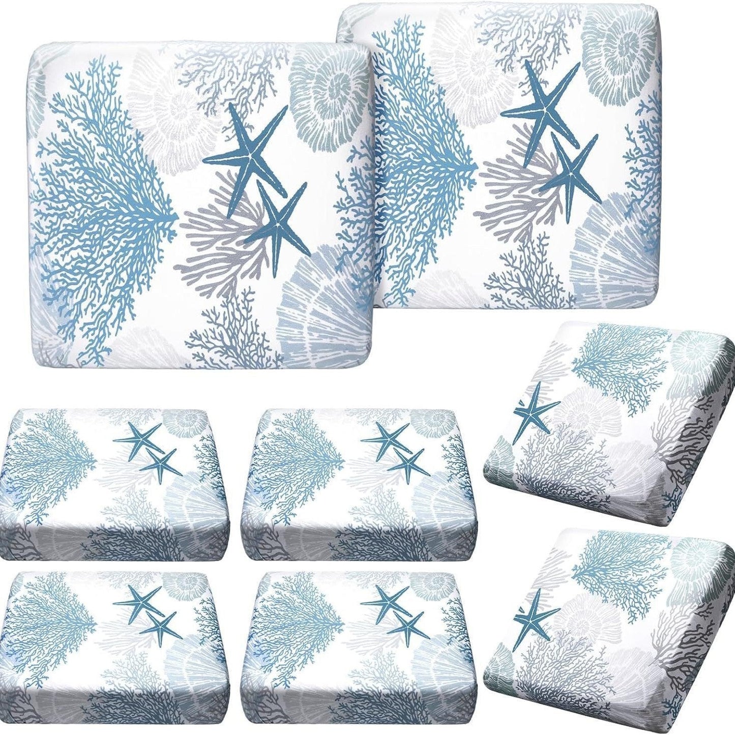 🪑 Stretch Sofa Cushion Covers Set (4 / 8 / 12 PCS) 🔥