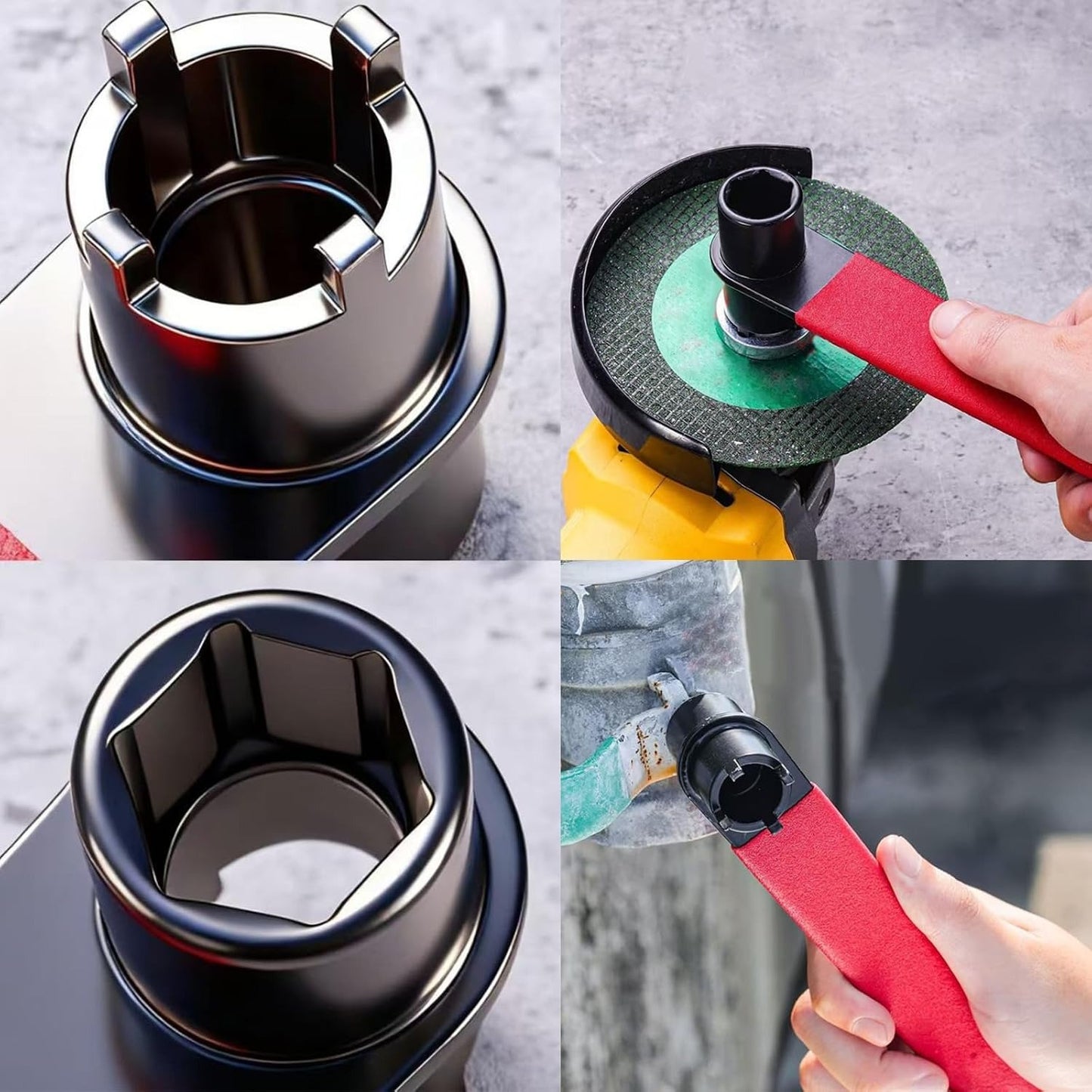 🛠️ 2-in-1 Angle Grinder Wrench | Heavy-Duty High Carbon Steel Spanner for Quick Nut Removal