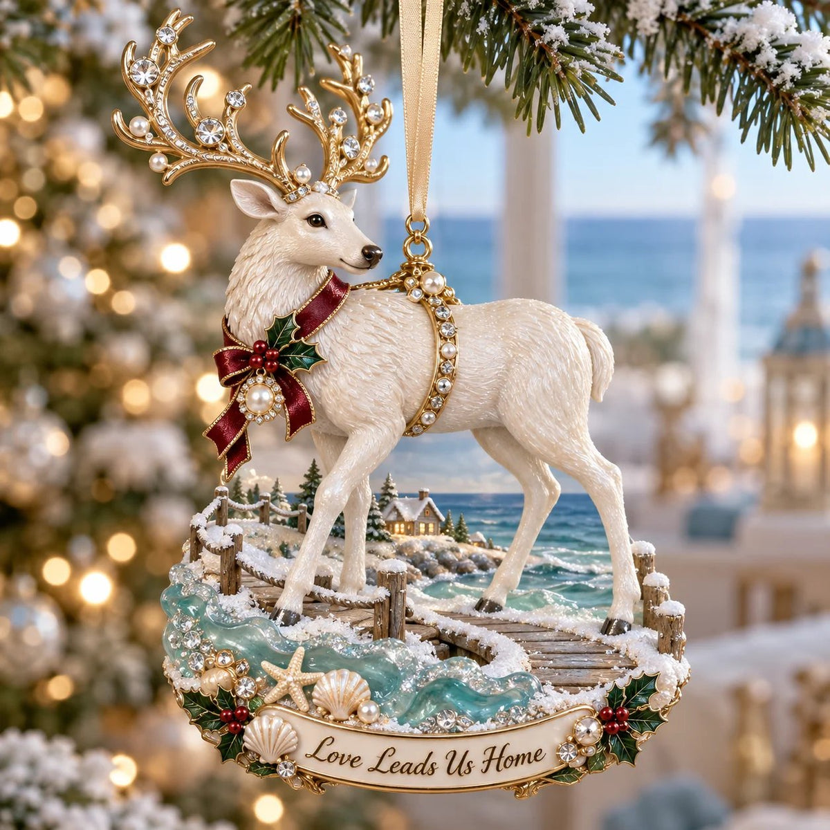🎅 2026 Christmas Gift 50% Off--Coastal Christmas Magic Christmas tree ornaments