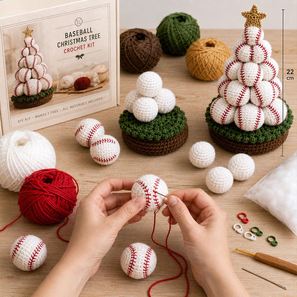 Crochet kit materials