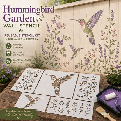 💥 LAST DAY 49% OFF – 🌿 Garden Wall Stencil™ Collection | 9 Reusable Mural Designs for Walls, Fences, Porches & Creative Outdoor Makeovers 🎨✨