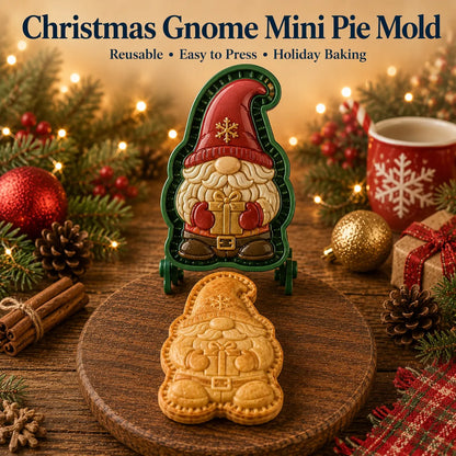⏳ Last Day 49% OFF – 🎄16-Design Christmas Mini Pie Mold Collection | Reusable Embossed Molds for Shaping Detailed Santa, Snowman, Reindeer, Tree & Holiday Pies 🥧✨