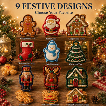 🔥 Last Day 49% OFF – 🎄 9-Design Christmas Mini Pie Mold Collection 🥧✨