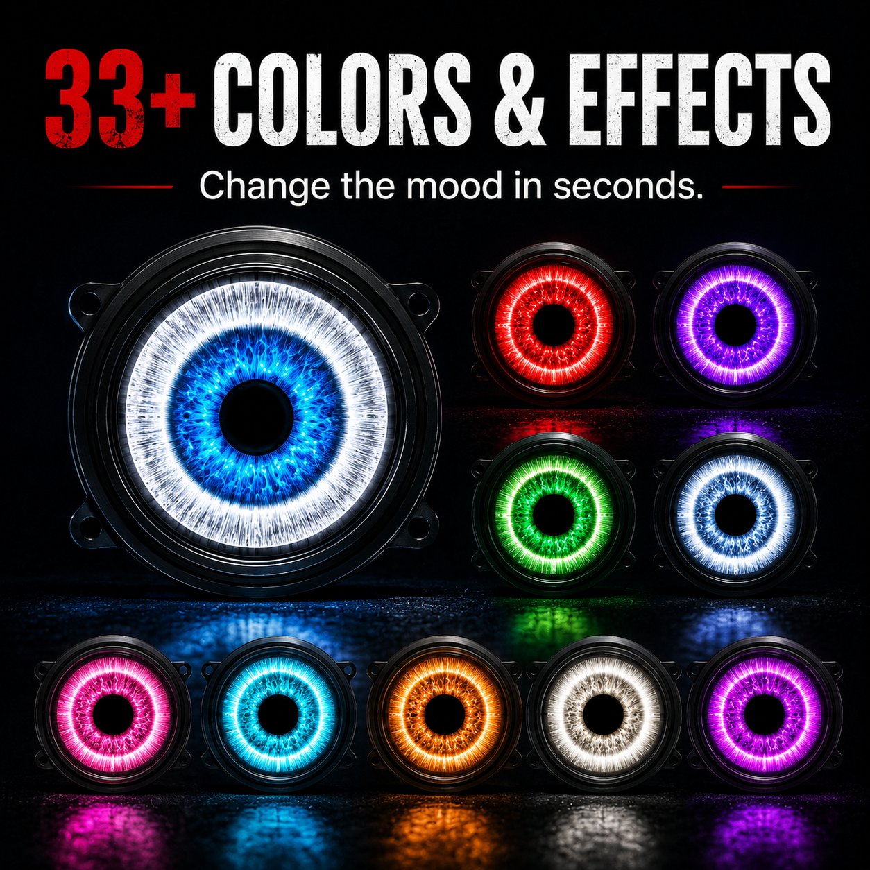 Demon Eye LED wireless remote control