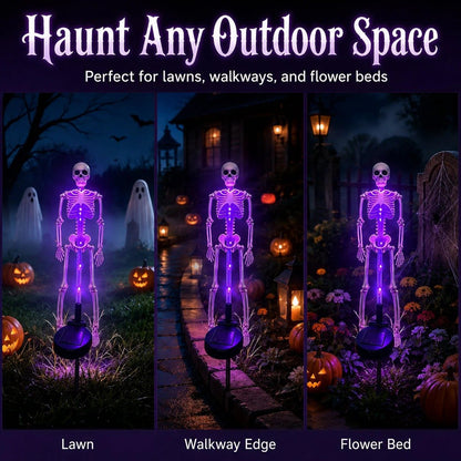 🔥Hot Sale - 49% OFF🎉Solar Skeleton YardStake
