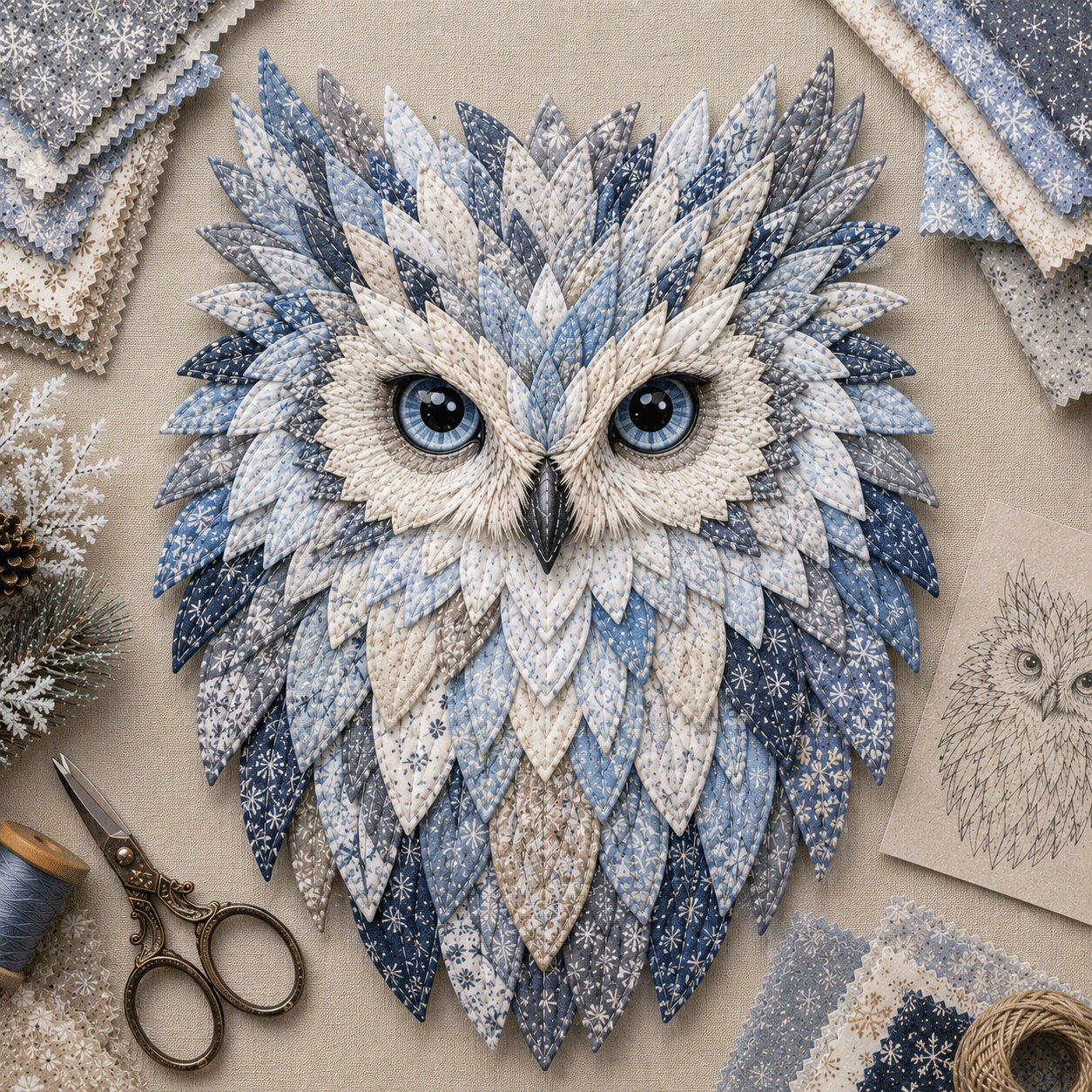 Snowfield Owl
