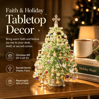 🏆Flash Sale✨DIY Beaded Christmas Tree Kit🎅🎄