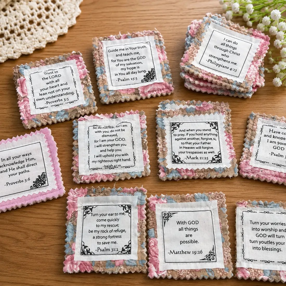 🎁Last Day 49% OFF - Pocket Prayers Fabric Panel