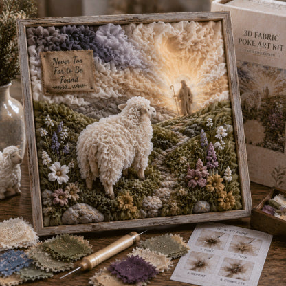 🔥50% Off Last Day🔥✝️ 3D Christian Fabric Poke Art Kit