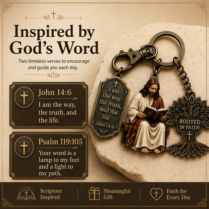 🔥Hot Sale - 49% OFF🎉Reading Keychain