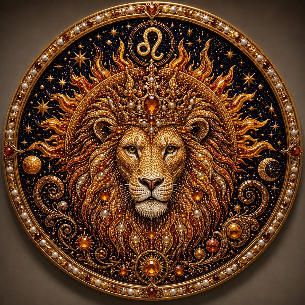 🔥LAST DAY 50% OFF - ♈12 Zodiac Signs Pearl Art Kit — The Perfect Personalized Gift for Astrology Lovers🌙