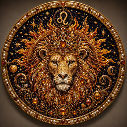 🔥LAST DAY 50% OFF - ♈12 Zodiac Signs Pearl Art Kit — The Perfect Personalized Gift for Astrology Lovers🌙