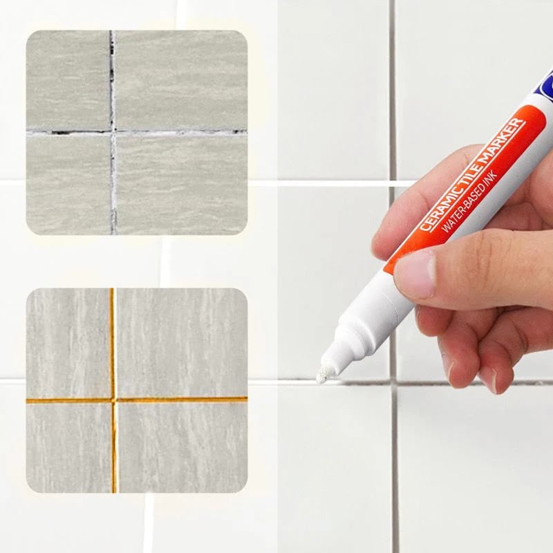🔥Hot Sale - 49% OFF🔥Anti-Mould & Waterproof Joint Pen for Ceramic Tiles