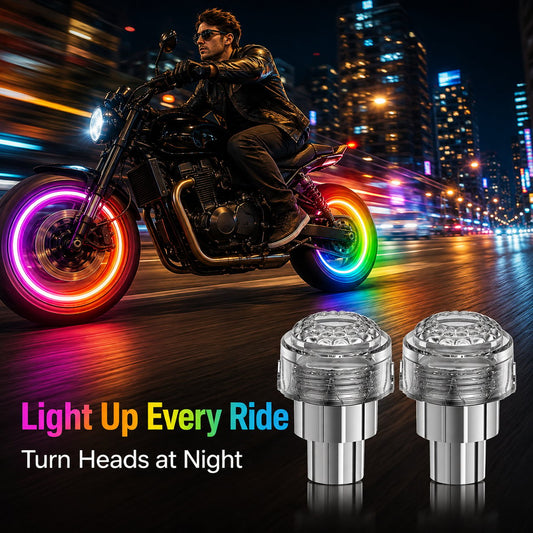 🔥Hot Sale - 49% OFF🔥LED Tire Valve Stem Lights