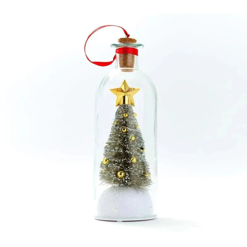 🎁🔥Mr. Christmas  Christmas Tree Message In A Bottle