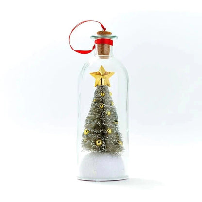 🎁🔥Mr. Christmas  Christmas Tree Message In A Bottle