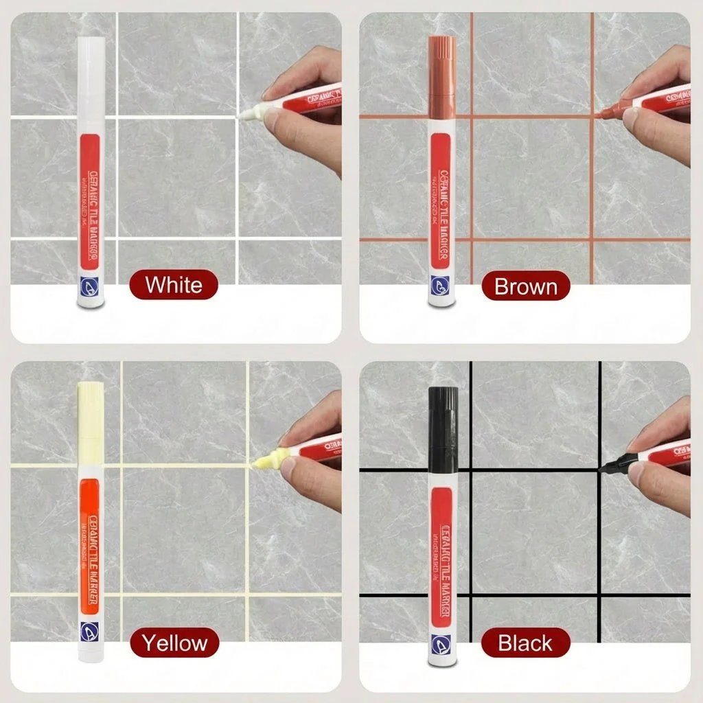 🔥Hot Sale - 49% OFF🔥Anti-Mould & Waterproof Joint Pen for Ceramic Tiles