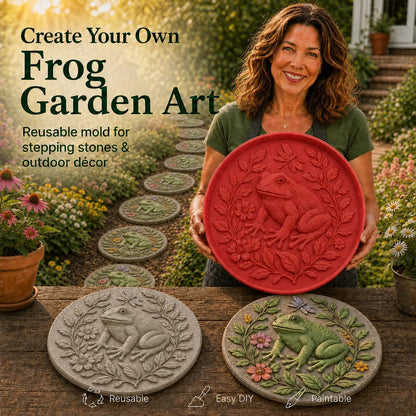 🐦🌸 Hummingbird Garden Art Stepping Stone Mold