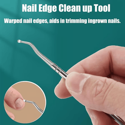 🔥Last Day Sale - 49% OFF🔥Eagle Beak Angled Nail Clippers 3-Piece Set