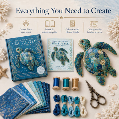 🔥LAST DAY 50% OFF - 🌊Ocean Patchwork DIY Kit