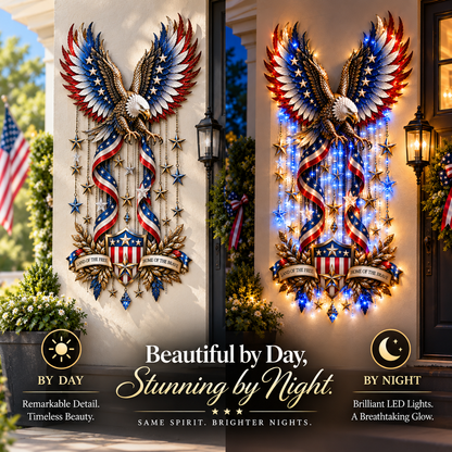 🦅American Glory Cascade™ - Let Freedom Light Your Home🏠