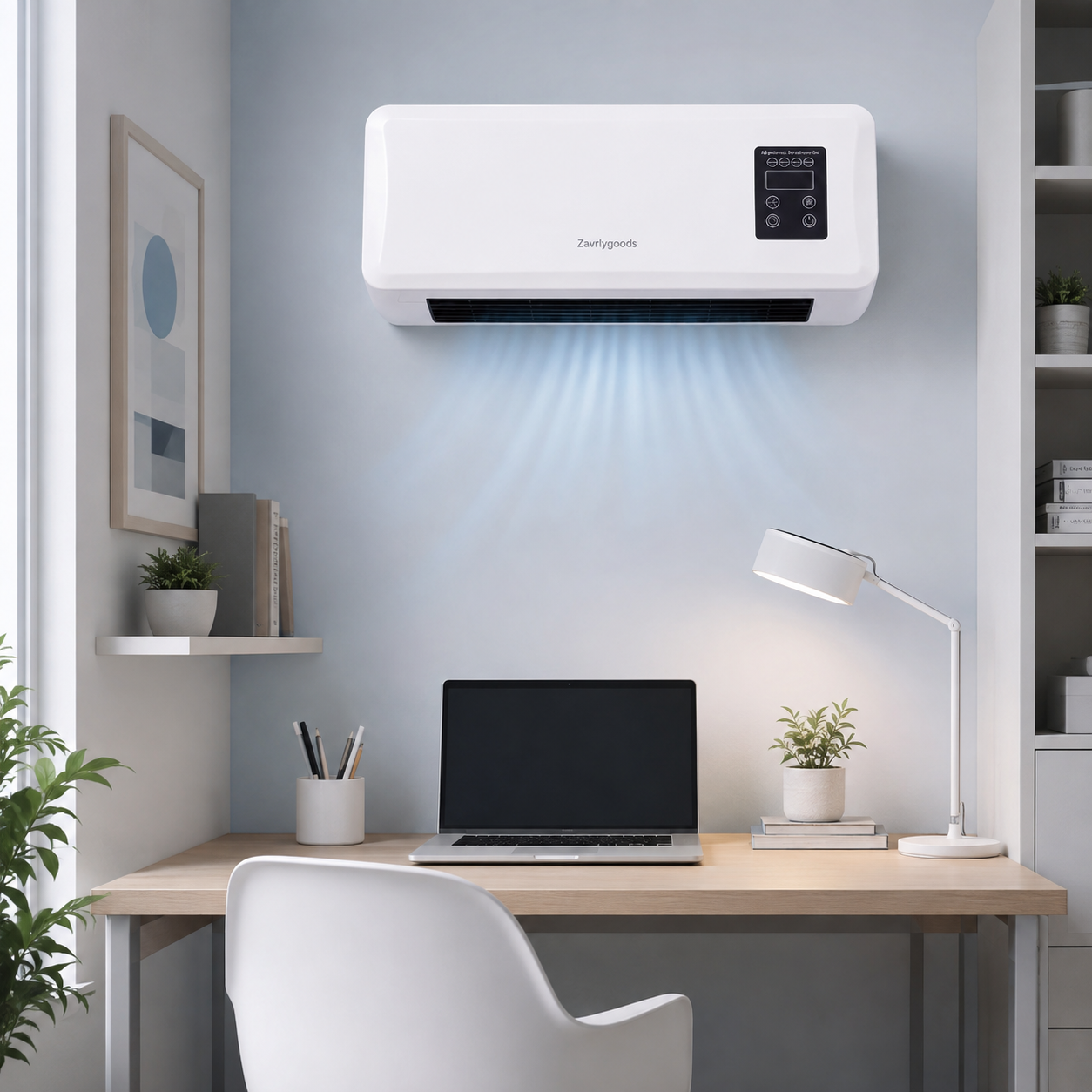 Space-Saving Home Office Cooling