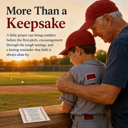 ⚾ Last Day 50% OFF - Baseball Prayer Pocket Quilt