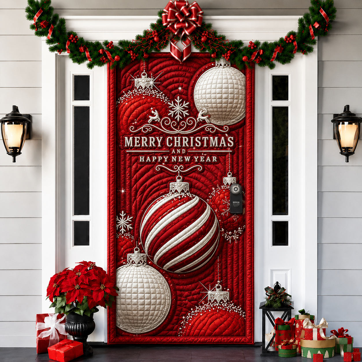 Last day 50% OFF🌟2026 3D Christmas front door decoration