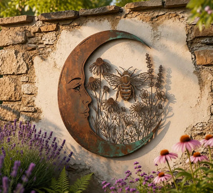 🔥Last Day 49% OFF -Dragonfly Moon Wall Decor