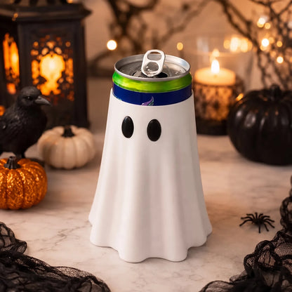 👻 Spooky Sips™ Ghost Tumbler – Halloween Witch Hat Cup
