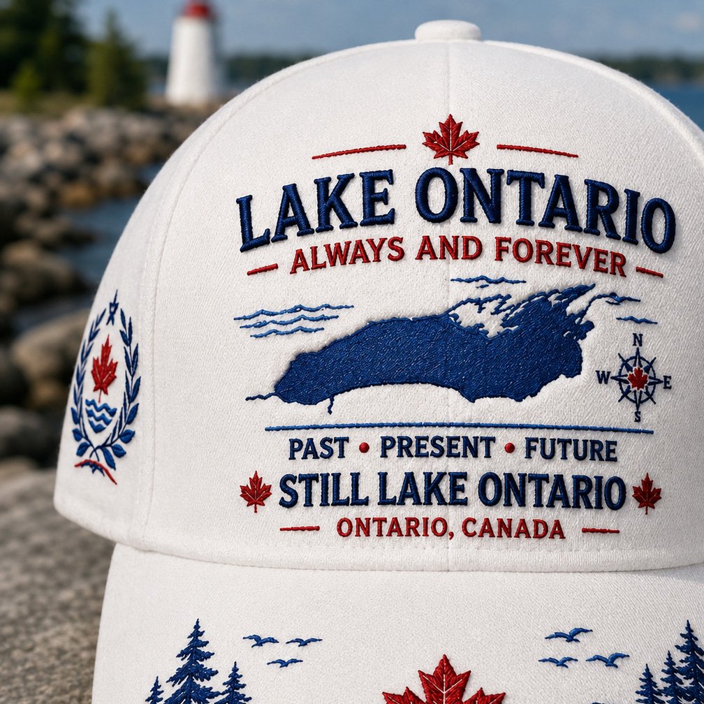 🔥LAST DAY 50% OFF - 🍁Lake Ontario · Always and Forever — The Cap That Carries Your Lake Story (🧢100% Cotton)