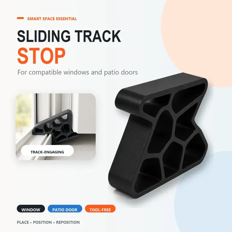🥳2026 HOT SALE🥳💞50K+ SOLD! 🚪✨Secure Track Door Stop-🚪 Less Slamming