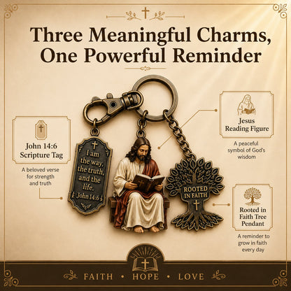 🔥Hot Sale - 49% OFF🎉Reading Keychain