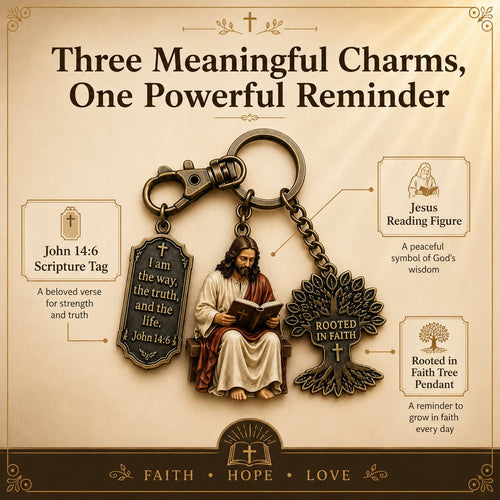 🔥Hot Sale - 49% OFF🎉Reading Keychain