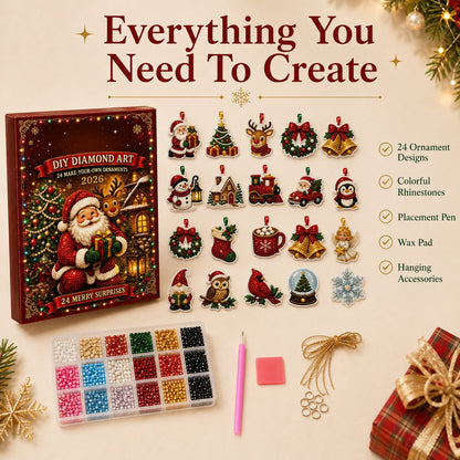 🔥Last Day 49% OFF - 🎄🎅 24 Christmas Ornaments To Make & Hang