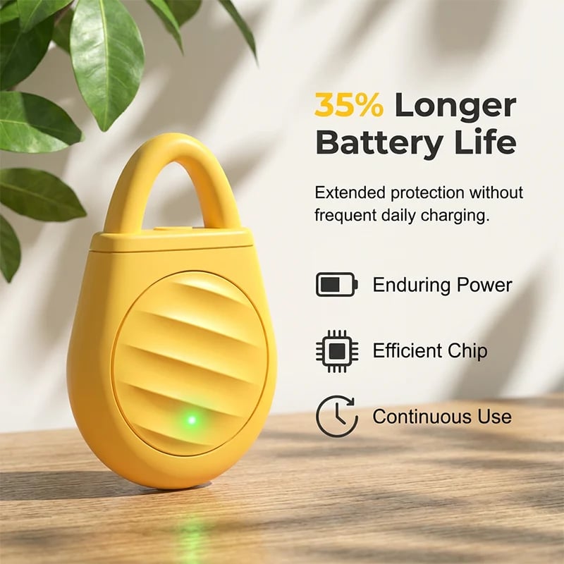 Portable ultrasonic repellent outdoor lifestyle use
