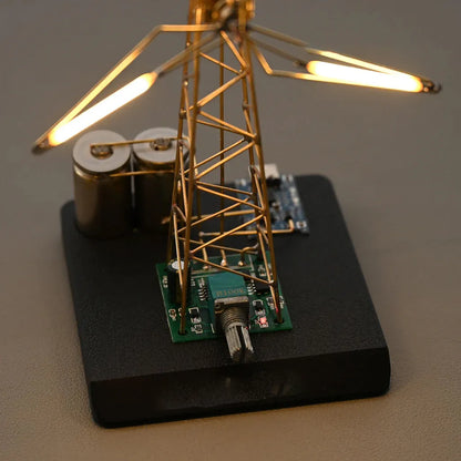 🎁 DIY Windmill Night Light – Creative DIY Gift for Kids & Adults