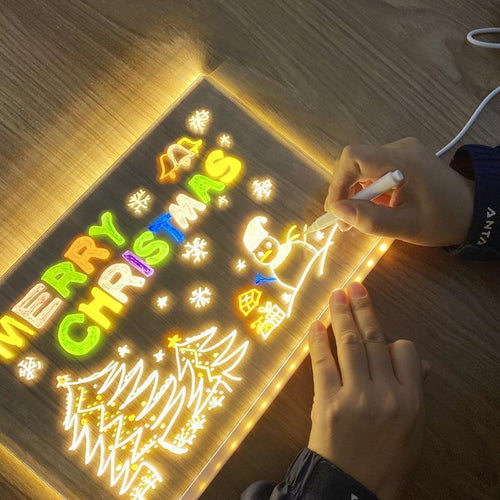 (🌲Early Christmas Sale🎁)-✨LED Note Board with Colors🎨