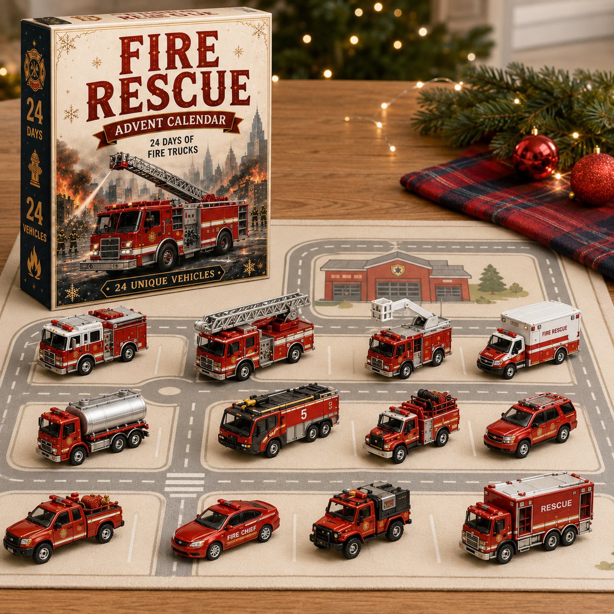 🚒Fire Rescue 24-Day Advent Calendar