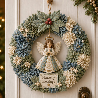 🔥49% Off Last Day🔥🎄 3D Fabric Poke Wreath DIY Kit