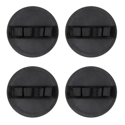4 Counts Soft Rubber Shower Scrubber for Efficient Cleansing Body, For All Kinds of Skin and more Cleaning